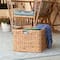 Household Essentials 11" Square Hyacinth Wicker Basket